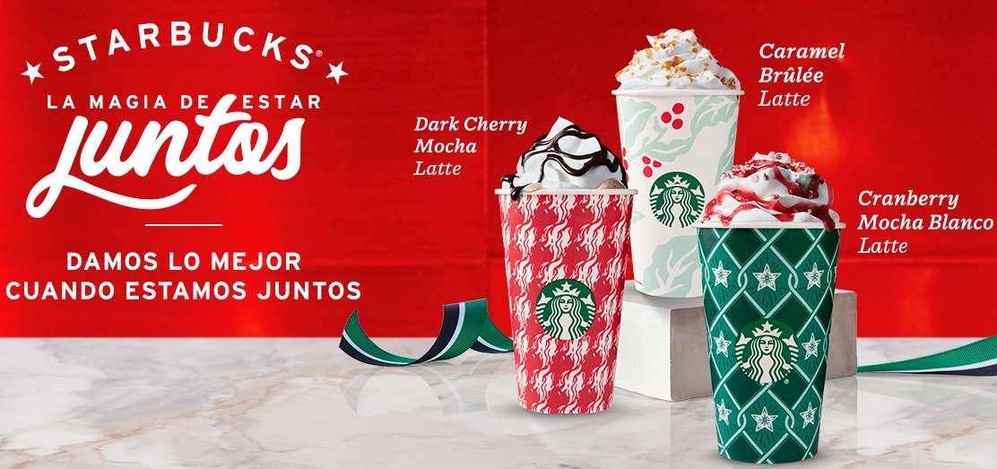 Starbucks celebra Navidad A Dónde Vamos